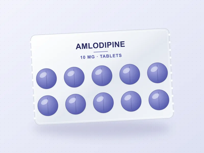 Amlodipine 10 mg — tablet pack