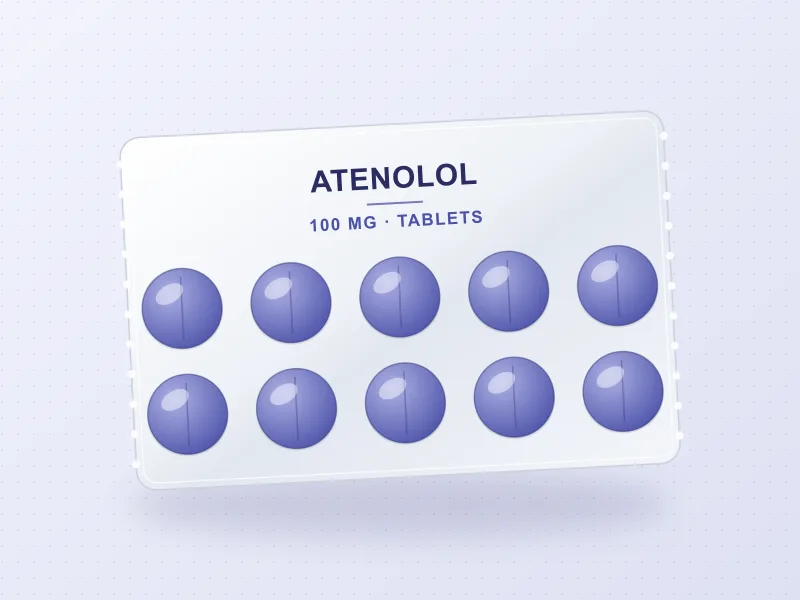 Atenolol 100 mg — tablet pack