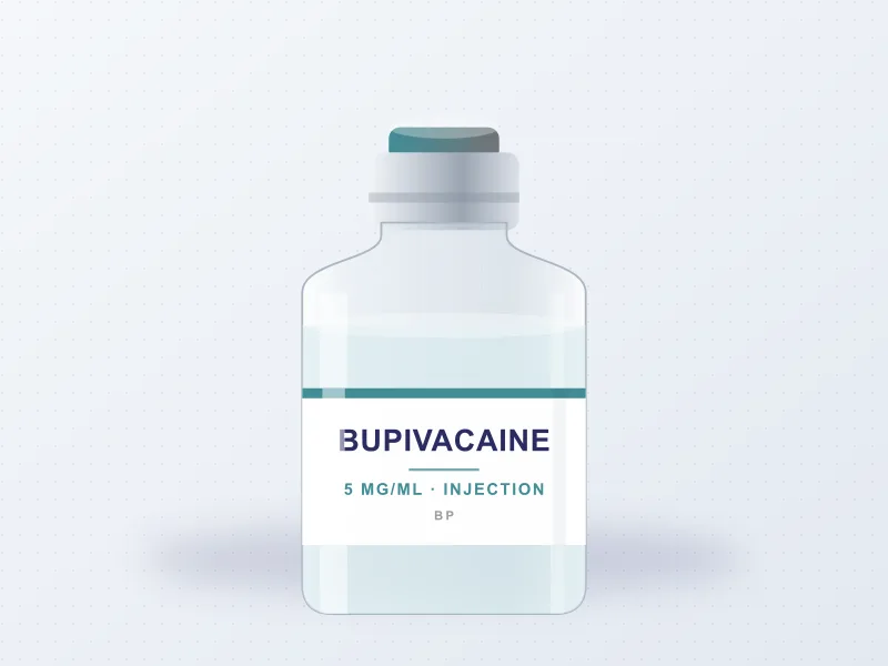 Bupivacaine Injection BP 5 mg/mL — injection pack