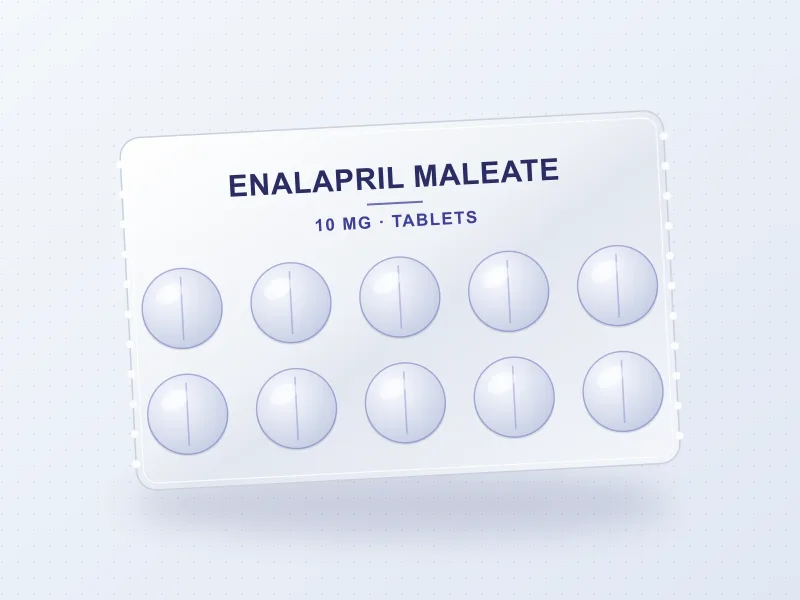 Enalapril Maleate 10 mg — tablet pack