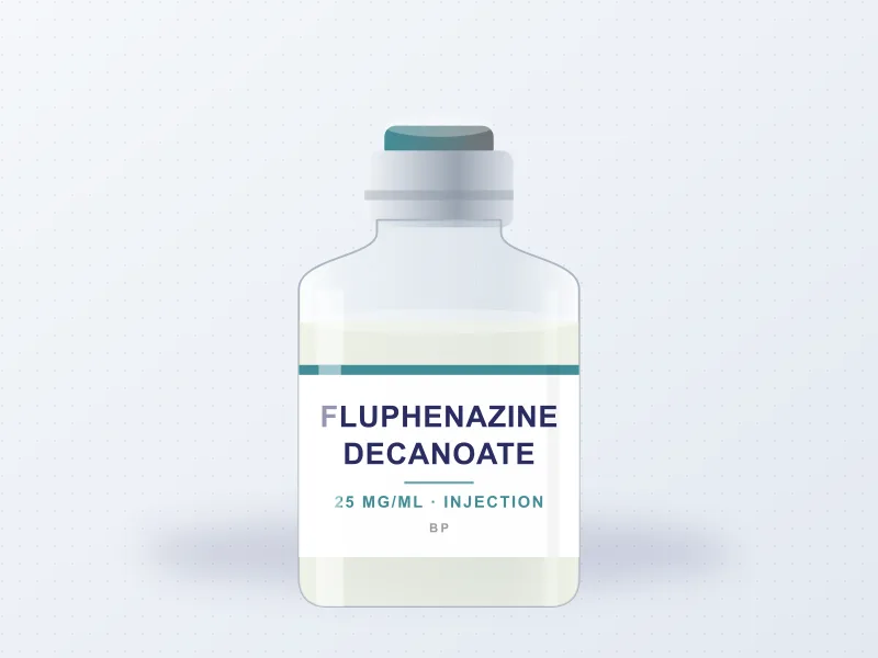 Fluphenazine Decanoate Injection BP 25 mg/mL — injection pack