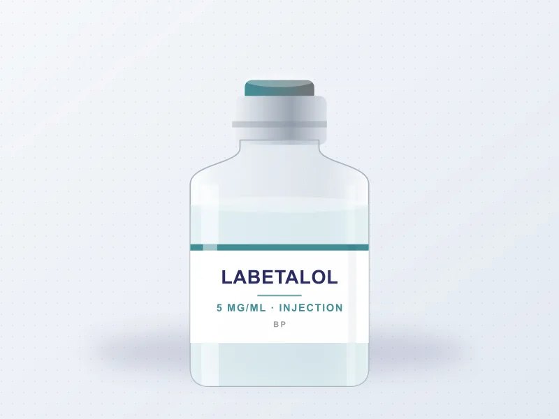 Labetalol Injection BP 5 mg/mL — injection pack