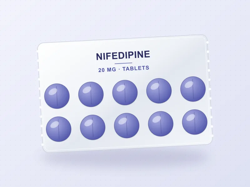 Nifedipine Sustained Release 20 mg — tablet pack