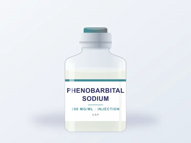 Phenobarbital Sodium Injection USP 200 mg/mL — injection pack
