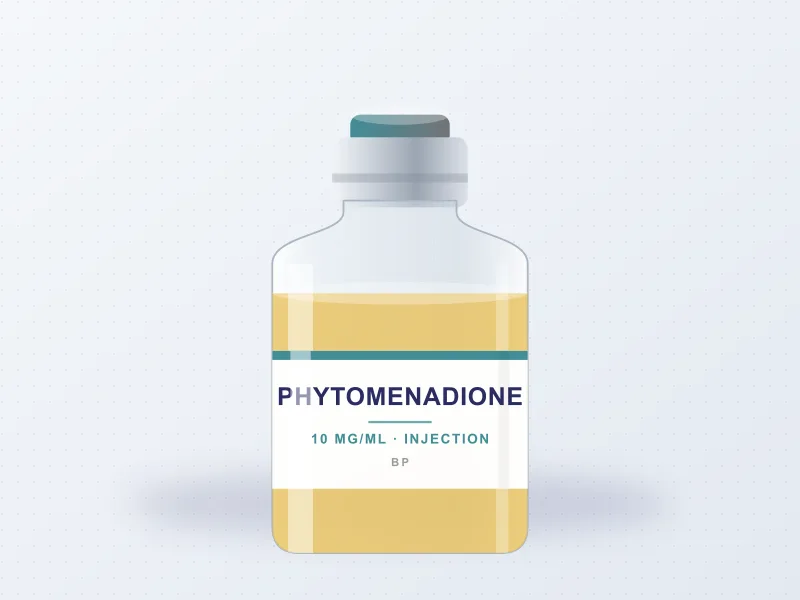 Phytomenadione Injection BP 10 mg/mL — injection pack