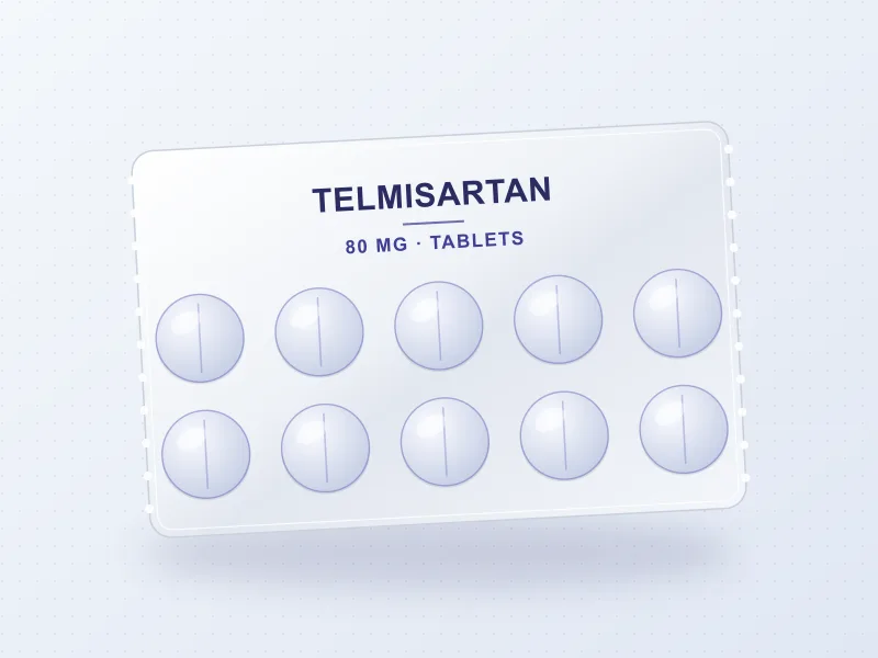 Telmisartan 80 mg — tablet pack